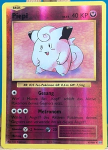 POKEMON - Evolution - Piepi - 63/108 - REVERSE HOLO - alemán - Imagen 1 de 1
