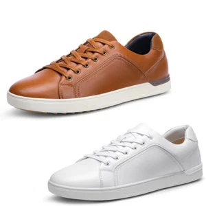 Wide Size-Men's Fashion Sneakers Casual Skate Shoes Arch support Classic Shoes - Picture 1 of 14