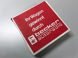 Becker Monte Carlo LMK, car radio 12 V Porsche 911 G-model Volvo, classic NOS - Picture 1 of 5