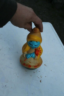 Ancien culbuto musical schtroumph Educo - Photo 1/3