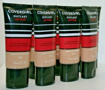 COVERGIRL Outlast Active 24 hour SWEAT PROOF Foundation SPF 20- exp 9/20  SEALED - Image 1 of 2