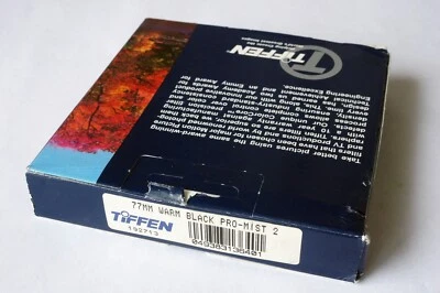 Tiffen 77mm Warm Black Pro-Mist 2 Filter MFR #77WBPM2 Unused - Image 1 of 4