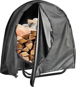 Ic Iclover Firewood Log Hoop Cover, 40 Inch Outdoor 600D Heavy Duty Wa - Picture 1 of 7