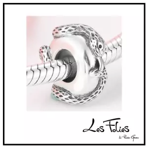 Distanziale Snake in argento 925 - Les Folies (Modello Pandora) - Foto 1 di 9