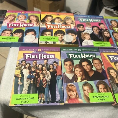 Full House DVD Lot Seasons 1 ,2,3,5,6,7,8 Only Missing Season 4 Foto 1 de 4