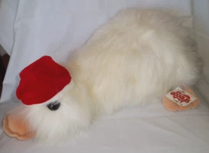 GANZ Bros 20" Plüschtier WEIHNACHTEN GOOGLES SCHNABELTIER Lrg Ente in Rechnung gestellt weiß Kuscheltier - Bild 1 von 4