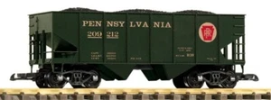 PIKO ~ G Scale ~PRR Rib-Side Hopper Car ~ 38955 - Picture 1 of 1