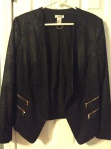 cache jacket size 10 black - Picture 1 of 4