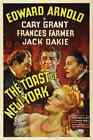 Film A4 Poster Print 10x8 Toast of New York The 01