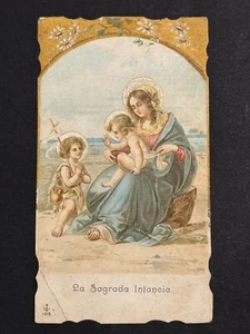 holy card chromolithography santino image pieuse "VIRGIN MARY" - Picture 1 of 2