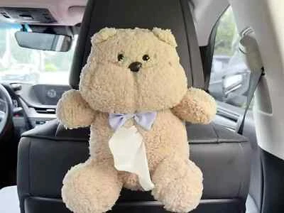 Tissue Box Cover Car | Cartoon Animal Tissue Case for Home & Car Hanging - Image 1 of 3