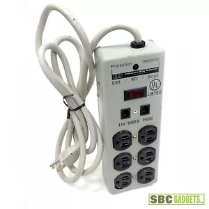 6 Outlet Surge Protector Power Strip (115Volt AC 15Amp) - Ships Same Day - Picture 1 of 4