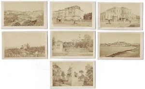 ANDRE GASQUET Lot of 7 1860s Carte-de-Visite CDV Photos Cannes France - Picture 1 of 9
