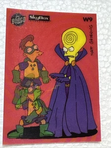THE SIMPSONS Series 2 - Wiggle Chase Card #W9 - FALLOUT BOY Skybox 94 Lenticular - Picture 1 of 5