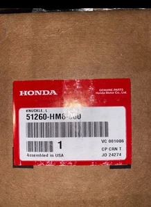 Honda KNUCKLE, L. 51260-HM8-000 OEM NEW - Bild 1 von 1