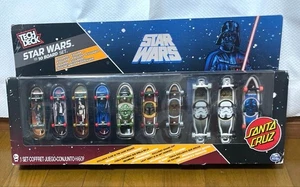 TECH DECK STAR WARS 10 Mini Skate Board Set Santa Cruz Toys R Us Exclusive - Picture 1 of 10