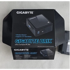 GIGABYTE BRIX Ultra Compact Kit PC Wireless Module Supports 2.5" Hard Drives - Picture 1 of 8