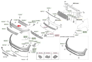 STOßSTANGE vorn Oberteil HYUNDAI KONA OS ORIGINAL HYundai 86550J9CA0 - Bild 1 von 5