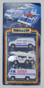 Matchbox MP-108 NASA Shuttle Transport Command Vehicles OPENED / TAPED - Picture 1 of 15