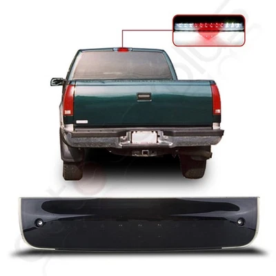 Tercera luz de carga LED de carcasa negra para Chevy Silverado GMC Sierra 99-06 Foto 1 de 4