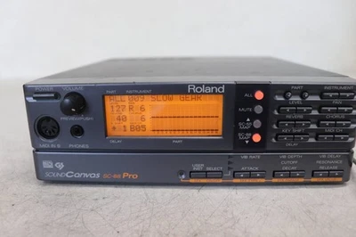Roland SC-88 Pro Sound Canvas DTM GS Module MIDI Interface Equalizer - Image 1 of 3