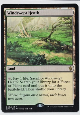 Windswept Heath - Khans of Tarkir - Magic The Gathering - MTG - Image 1 of 2