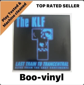 The KLF - Last Train To Trancentral 7" 45rpm Vinyl Single 1991 EX / EX - Picture 1 of 6