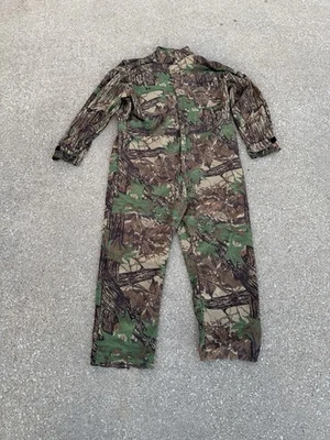VTG 90’s Cabela's Coveralls Mens 3XL Tall Realtree Camo Hunting Made In USA - Image 1 of 4