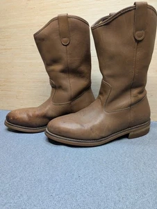 Cabela’s Gore-Tex Cuero Pull-On Western Botas de Trabajo Para Hombre’s 11.5 D Marrón... - Imagen 1 de 12