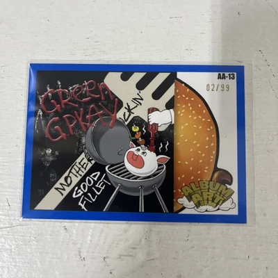 2025 Topps GPK Garbage Pail Kids Green Day Album Art AA-13 Blue 02/99 SP Father - Image 1 of 3