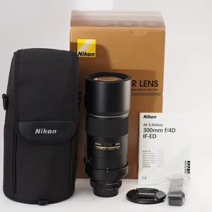 Nikon Nikkor AF-S 300mm f4 D ED SWM IF Lens AFS w/Box #13284 - Picture 1 of 9