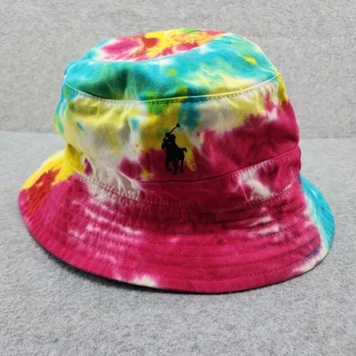 Polo Ralph Lauren шляпа ведро резинке мужской маленький средний галстук краситель многоцветный пони - Изображение 1 из 4