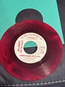 Ray Conniff & The Singers "Somewhere My Love" Radio Station Copy Rare Red Promo - Picture 1 of 2