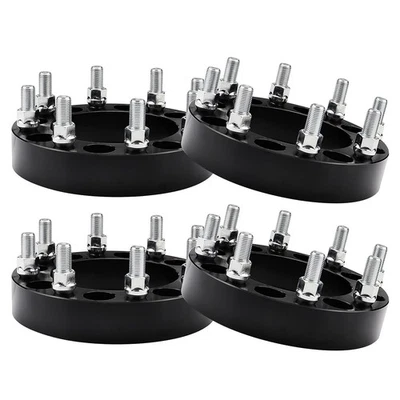 Adaptadores de rueda 4 piezas 1,5" 8x6,5 a 8x180 para Chevy Silverado 2500 HD GMC Sierra Foto 1 de 4