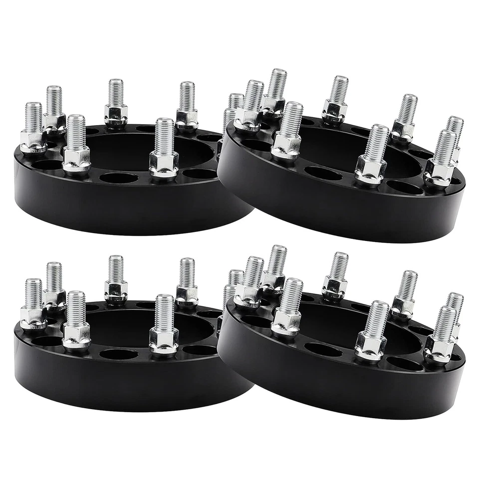 Adaptadores de rueda 4 piezas 1,5" 8x6,5 a 8x180 para Chevy Silverado 2500 HD GMC Sierra Foto 1 de 4