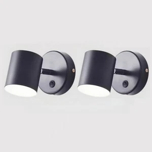 6W LED Indoor Wall Spotlights with 3 Lighting Modes, Adjustable Directional S... - Picture 1 of 8