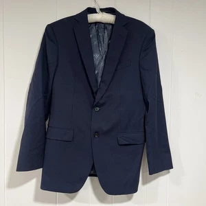 John Varvatos Men’s Blazer 38R Blue Purple Pinstripes Wool Bleecker-NN Tailored - Picture 1 of 9
