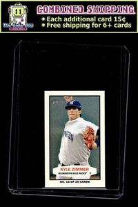 2013 Topps Heritage Minor League 1964 Bazooka #64B-KZ Kyle Zimmer - Wilmington - Picture 1 of 2