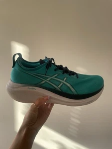 ASICS Gel Nimbus 27 Blue Size UK 12 RRP £185 - Picture 1 of 8