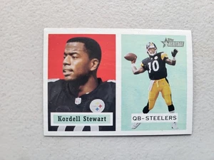 Topps Heritage #143 2002 Kordell Stewart Pittsburgh Steelers casi nuevo envío gratuito - Imagen 1 de 2