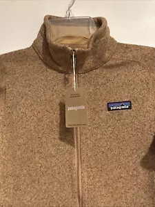 NWT Patagonia Better Sweater Women Zip Pullover Jacket Grayling Brown Size XS - Picture 1 of 7