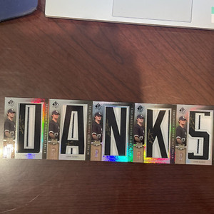 John Danks 2007 Upper Deck SP Letter "Danks" Autograph White Sox