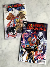 Ms. Marvel & Wolverine #1 NICE Set of TWO Variant Covers in NM! (Marvel, 2022)