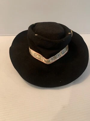 1950 Roy Rogers Niños Pistola Oculta Derringer Tirador Rápido Sombrero de Vaquero Juguetes Ideales Foto 1 de 4