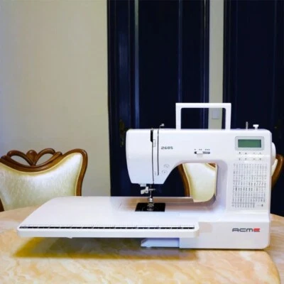 Multi-function Computerized Sewing Machine Silent Embroidery Lockstitch 100-240V - Image 1 of 4