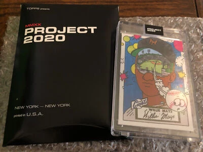 TOPPS PROJECT 2020 #288 Willie Mays by ERMSY  PR 3018 - Image 1 of 3