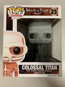 Colossal Titan (Black & White) 23 ~ Attack on Titan ~ Funko Pop Vinyl ~ RARE 6” - Picture 1 of 6