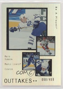2005-06 Upper Deck Be a Player Outtakes /499 Mats Sundin #OT46 HOF