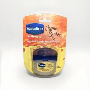 Vaseline Lip Therapy Mini - 0.25 oz (7 g) - Creme Brulee Chapped Lip Relief - Picture 1 of 2