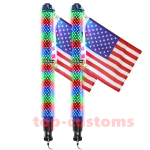 2023 NEWEST 1FT Spiral Thick LED Whip Fat Antenna Light For Can Am RZR ATV UTV - Imagen 1 de 17